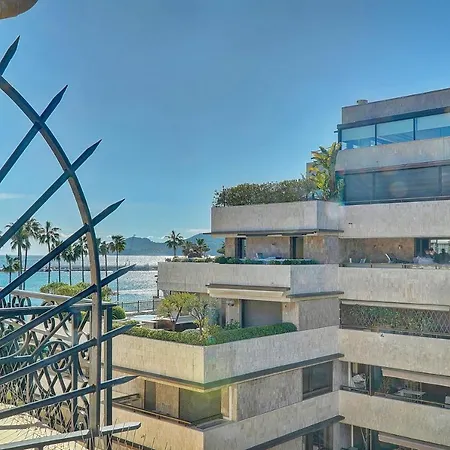 Banane 50m Croisette, Luxueux 4 Pieces Dans De Standing Cannes